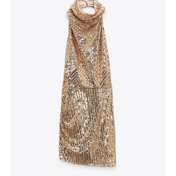 Zara Sequin Dress - Picture 3 of 5